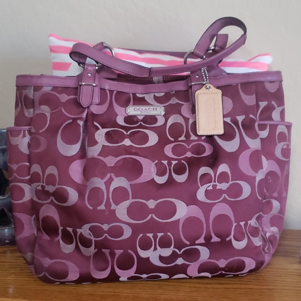 Large coach purse